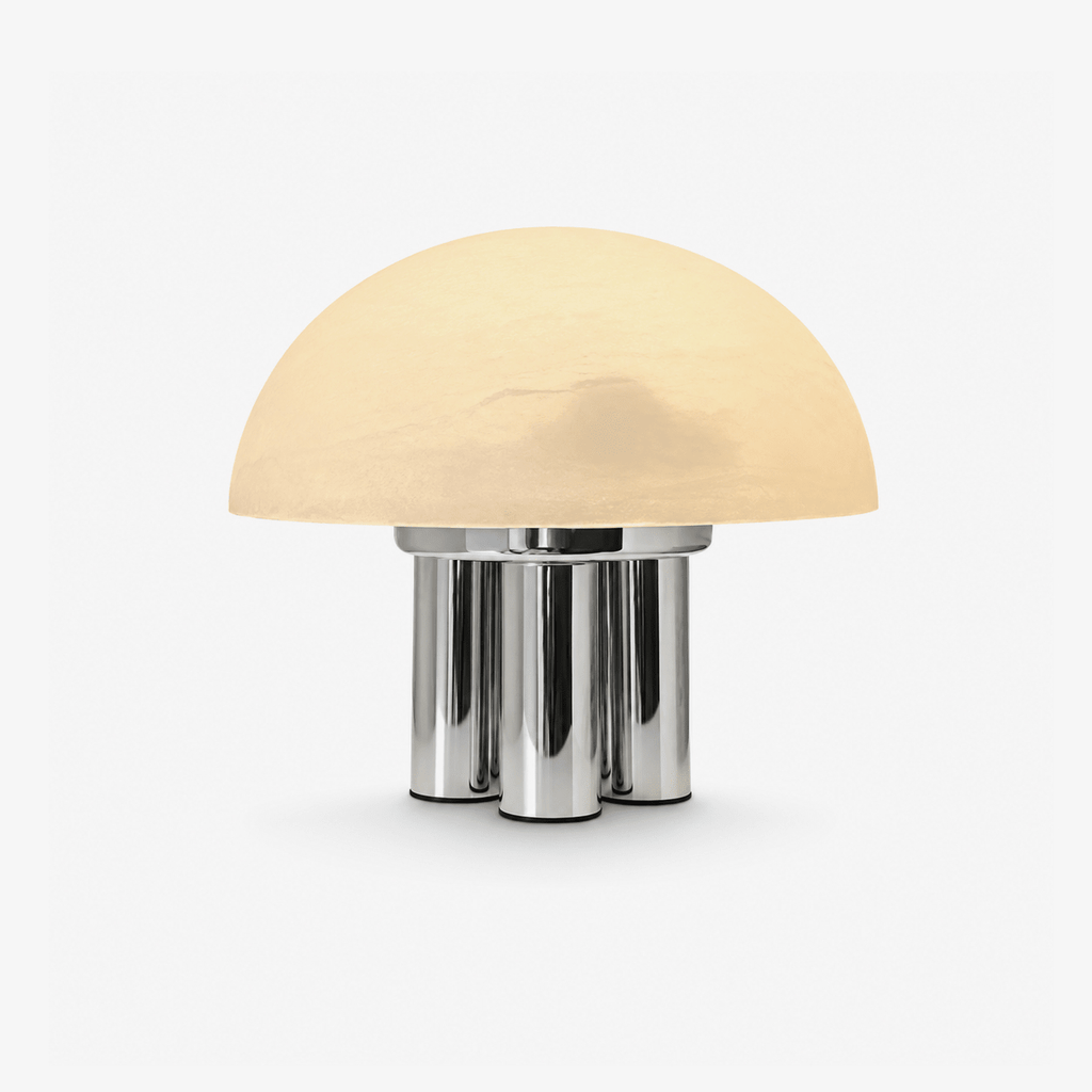 Mira Alabaster Mushroom Table Lamp