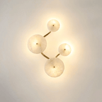 Cluster Alabaster Sconce