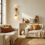 Stacked Sphere Marble Wall Sconce
