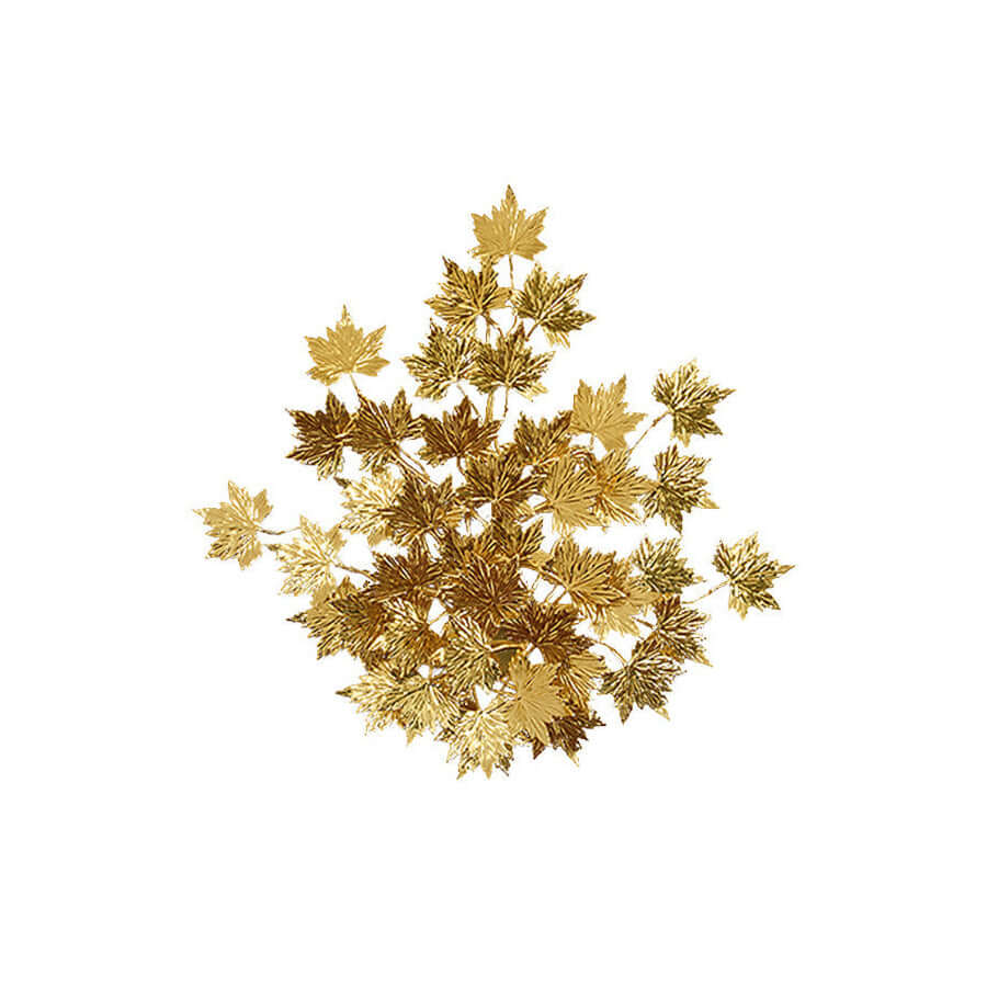 Maple Leaf Branch Wall Sconce by Bling Lighting Studio