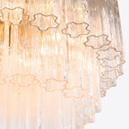 Medium Treviso Murano Chandelier 28"