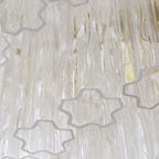 Medium Treviso Murano Chandelier 28"
