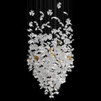 White Butterfly Cloud Chandelier