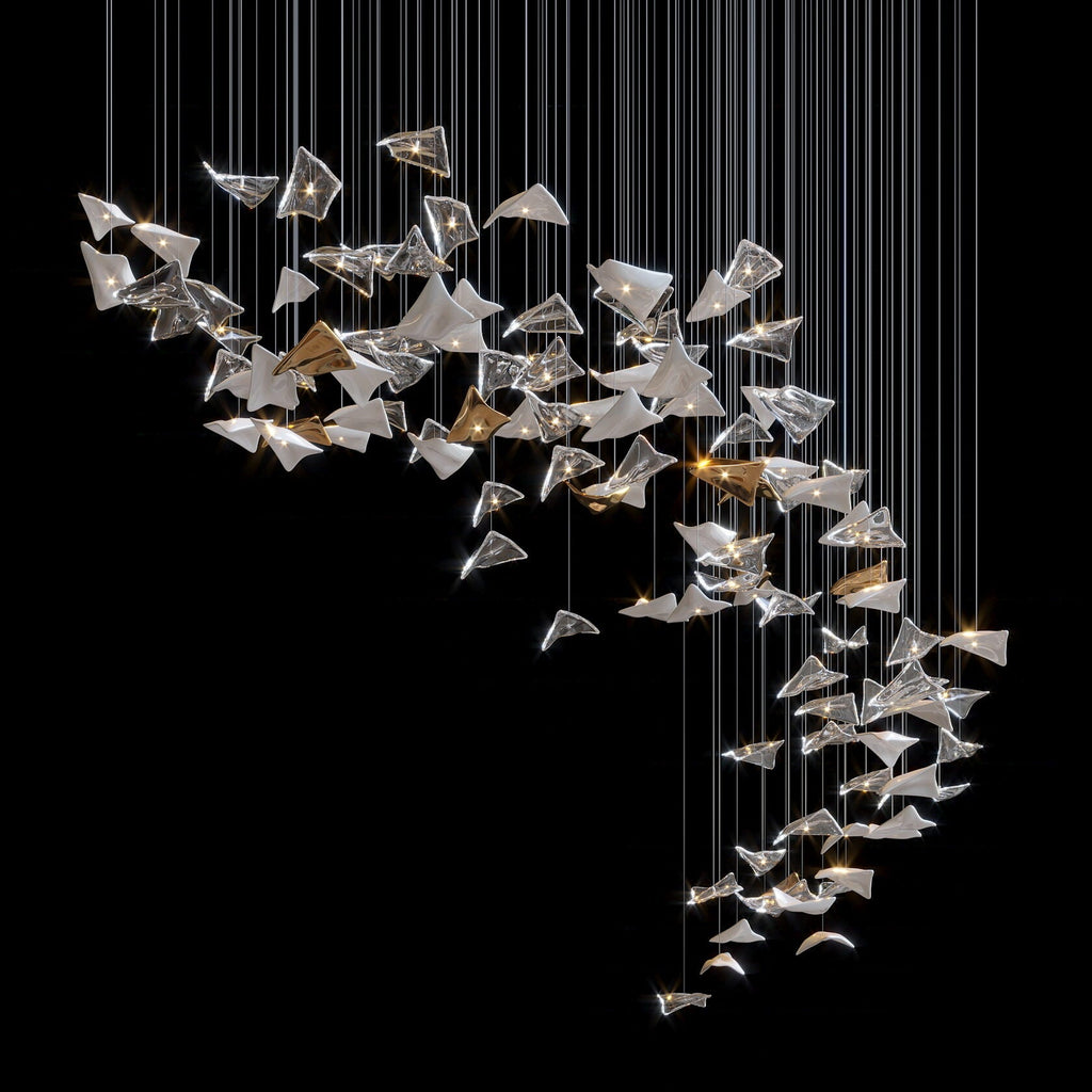 Manta Cloud Cascade Chandelier