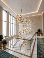Swaying Leaves Chandelier