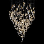 Clear Tendril Pond Chandelier