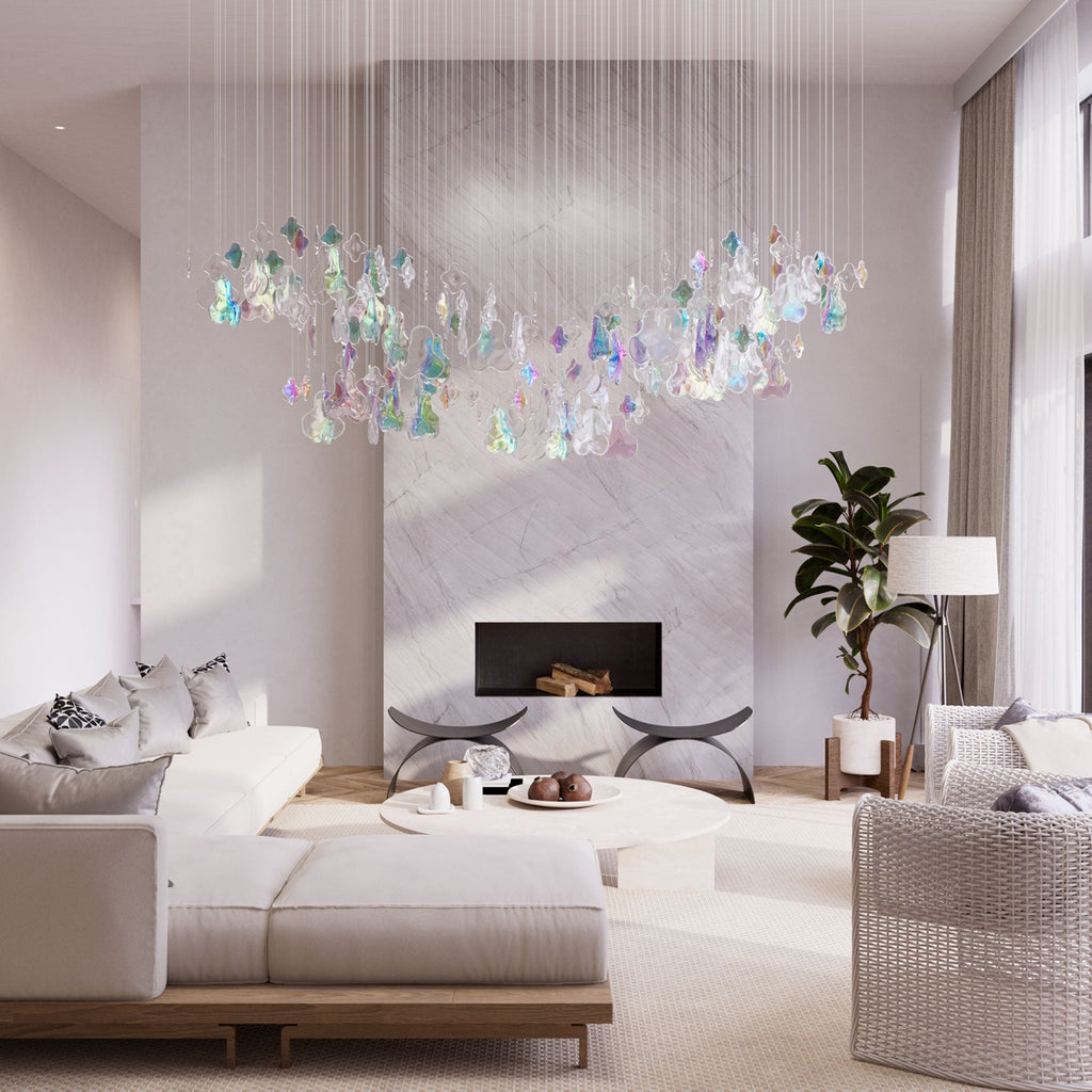 Rivella Cascade Fringe Chandelier