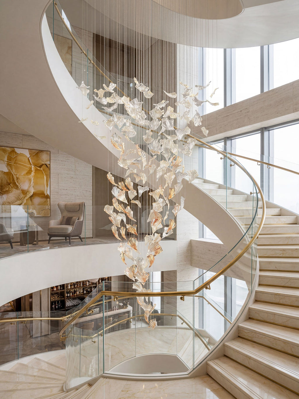 Rivella Cascade Fringe Chandelier
