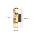 Valmont Alabaster Cylinder Wall Sconce product image