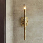 Valen Forged Brass Alabaster Wall Sconce additional product view