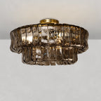 Ghiaccio Flush Mount by Bling Lighting Studio
