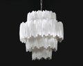 Claire 4 Tier Round Selenite Chandelier by Bling Lighting Studio