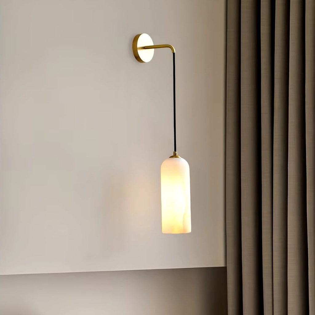 Mirasol Alabaster Wall Sconce additional product view
