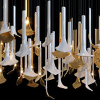 Crystal Calla Reed Chandelier