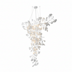 Golden Fan Leaf Artistic Chandelier product image