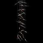 Linear Rod Scatter Pendant
