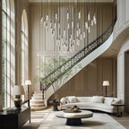 Soltaire Round Chandelier 17'' 24'' 36'' 40'' 58''D product image
