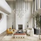 Soltaire Round Chandelier 17'' 24'' 36'' 40'' 58''D product image