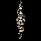 White Ginkgo Bloom Chandelier