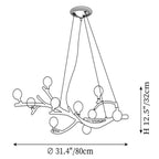 Branch Boho Tree Modern Chandelier