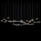 Smoke Saucer Drift Chandelier