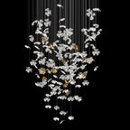 White Butterfly Cloud Chandelier