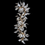 White Leaf Vine Chandelier