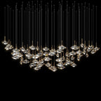 Amber Prism Constellation Chandelier