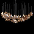 Crystal Shell Cluster Chandelier