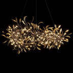 Gold Olive Vine Chandelier