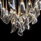 Crystal Petal Drop Chandelier
