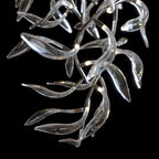 Amber Leaf Vine Chandelier