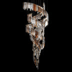 Crystal Prism Waterfall Chandelier