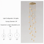 Moonshade Alabaster Disc Chandelier product image