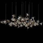 Monochrome Manta Vine Chandelier