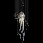 Aqua Jellyfish Chandelier