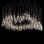 Crystal Petal Drop Chandelier