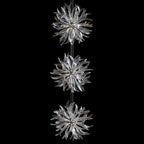 Smoke Palm Burst Chandelier