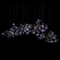 Violet Bell Vine Chandelier