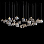 Crystal Shell Cluster Chandelier