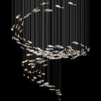 Smoke Glass Current Chandelier