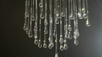 Crystal Tube Rain Chandelier