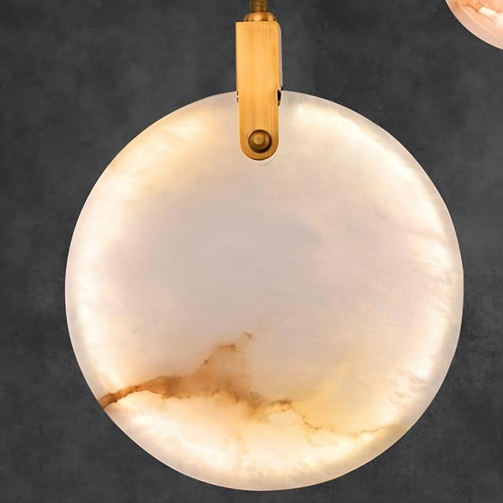 Moonshade Alabaster Disc Chandelier product image