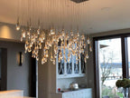 Modern Creative Seed Crystal Chandelier for Dining Room