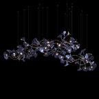 Monochrome Calla Vine Chandelier