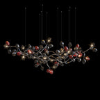Aqua Pod Vine Chandelier