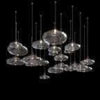 Smoke Saucer Drift Chandelier