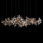 Crystal Moth Flight Chandelier