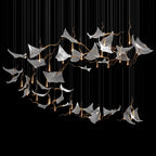 White Manta Branch Chandelier