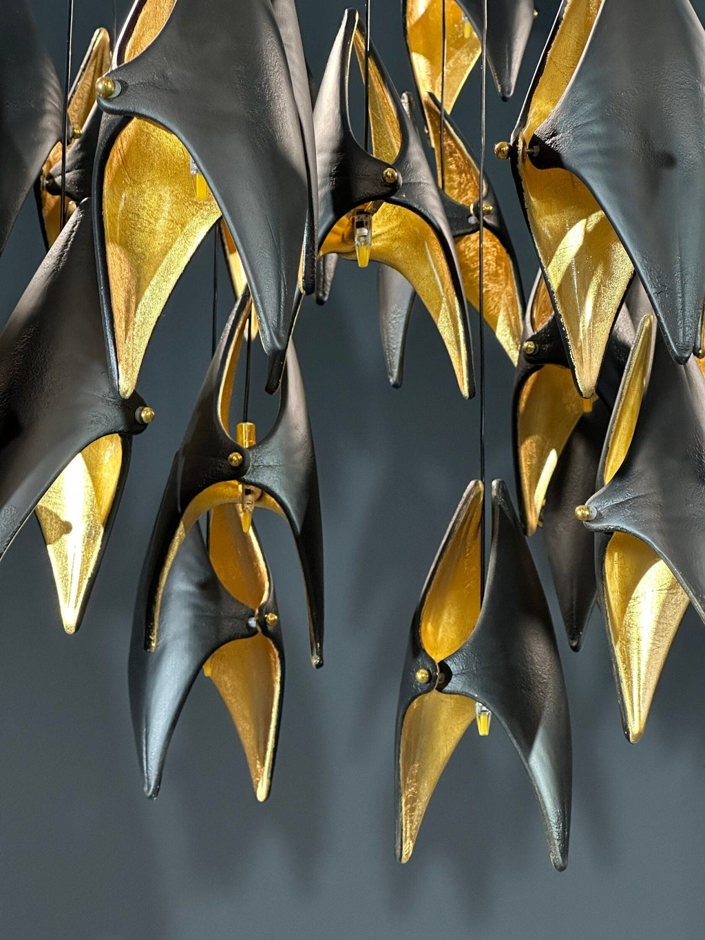 White Bird Orbit Chandelier